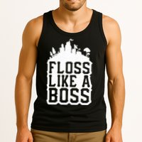 Floss Like A Boss Tower Funny Tank Top