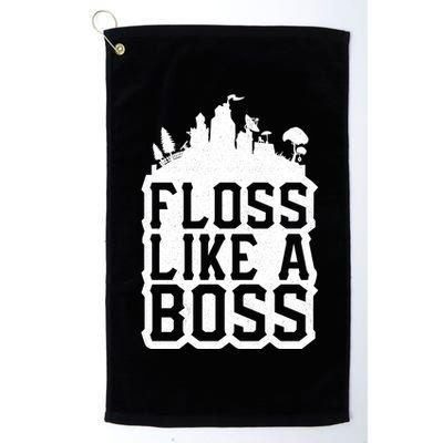 Floss Like A Boss Tower Funny Golf Towel