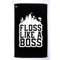 Floss Like A Boss Tower Funny Golf Towel