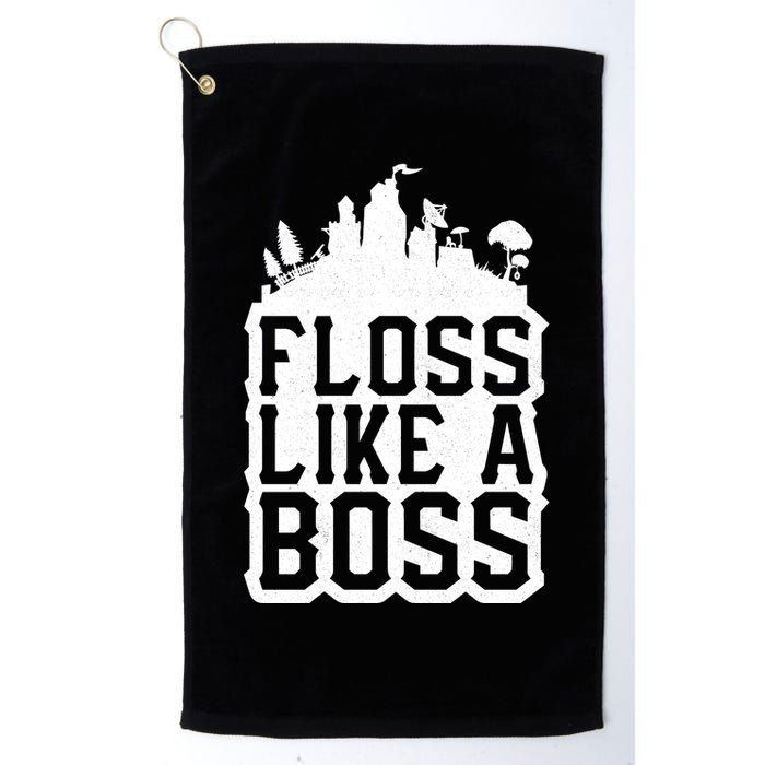 Floss Like A Boss Tower Funny Golf Towel