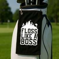 Floss Like A Boss Tower Funny Golf Towel