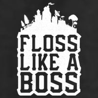 Floss Like A Boss Tower Funny Microfiber Hand Towel