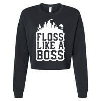 Floss Like A Boss Tower Funny Cropped Pullover Crew