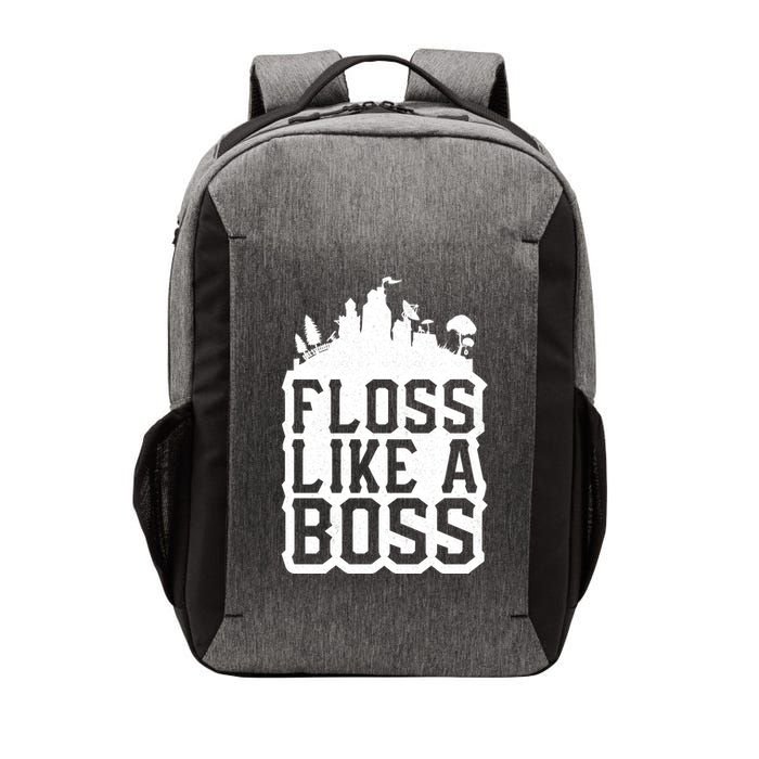 Floss Like A Boss Tower Funny Vector Backpack
