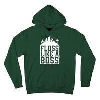 Floss Like A Boss Tower Funny Hoodie