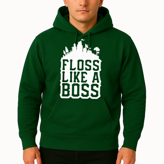 Floss Like A Boss Tower Funny Hoodie