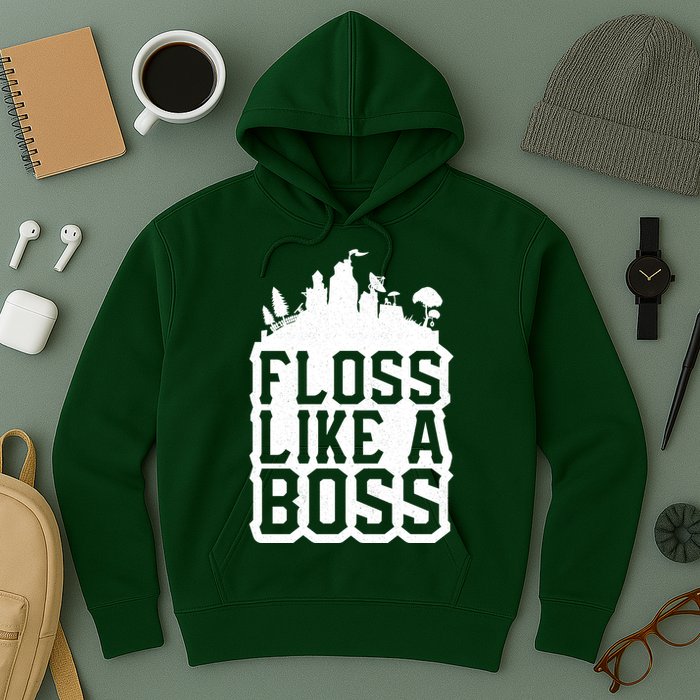 Floss Like A Boss Tower Funny Hoodie
