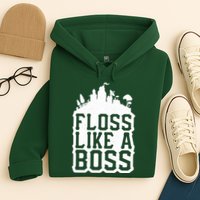Floss Like A Boss Tower Funny Hoodie