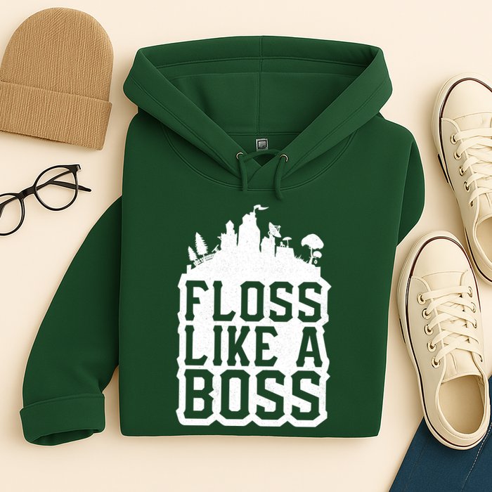 Floss Like A Boss Tower Funny Hoodie