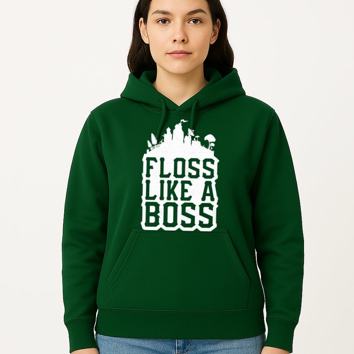 Floss Like A Boss Tower Funny Hoodie