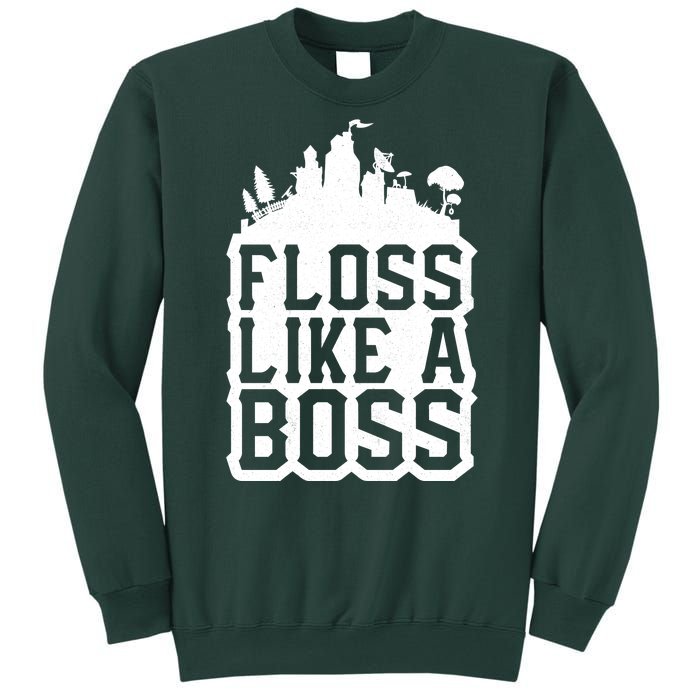 Floss Like A Boss Tower Funny Sweatshirt