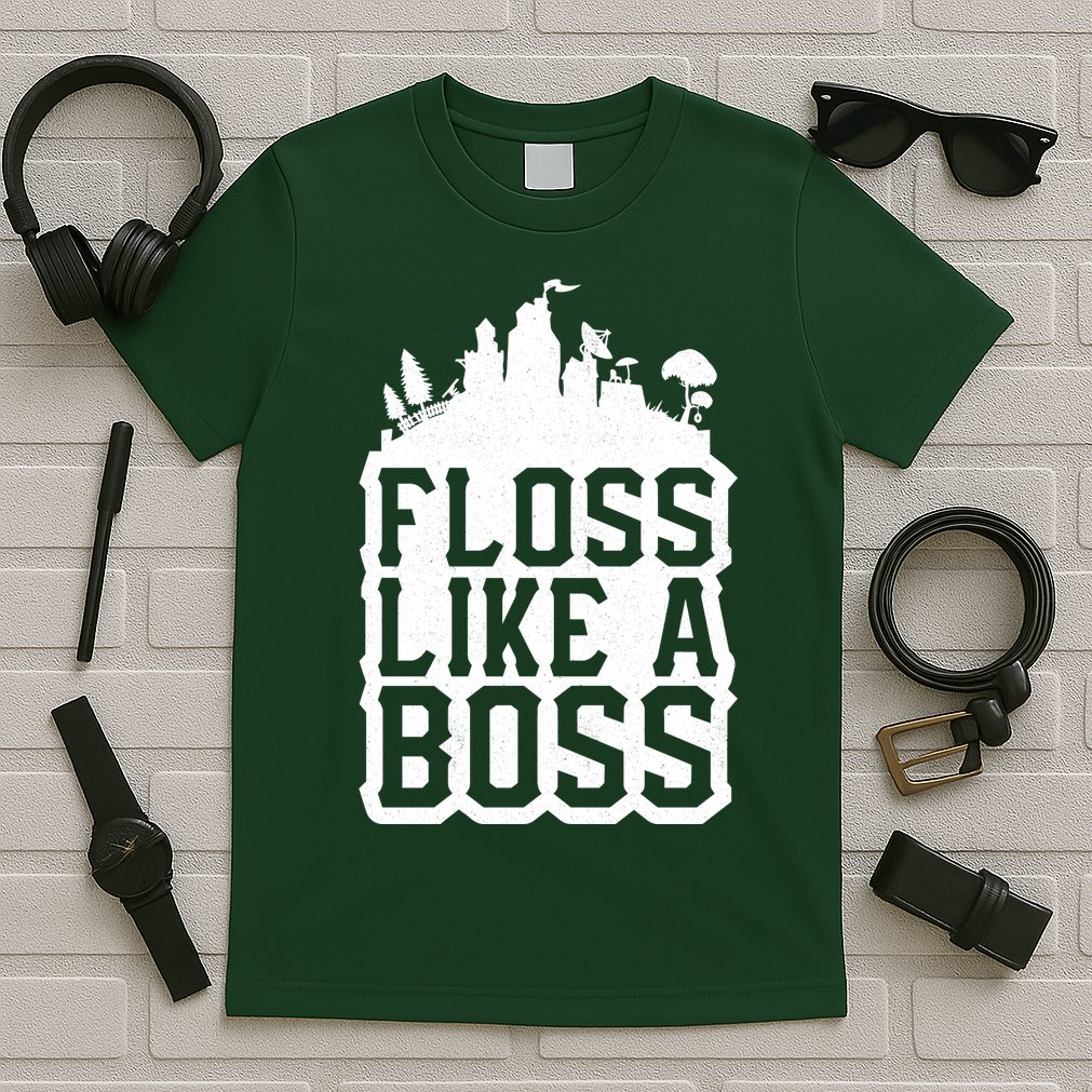 Floss Like A Boss Tower Funny T-Shirt