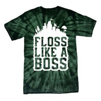 Floss Like A Boss Tower Funny Tie-Dye T-Shirt