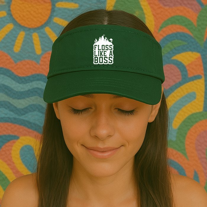 Floss Like A Boss Tower Funny Visor
