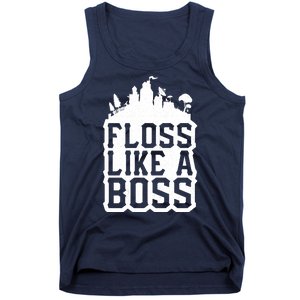 Floss Like A Boss Tower Funny Tank Top