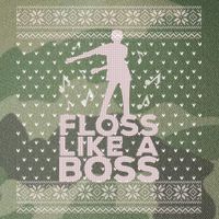 Floss Like A Boss Ugly Christmas Sweater Legacy Tie Dye Trucker Hat