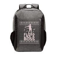 Floss Like A Boss Ugly Christmas Sweater Vector Backpack