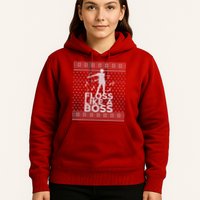 Floss Like A Boss Ugly Christmas Sweater Hoodie