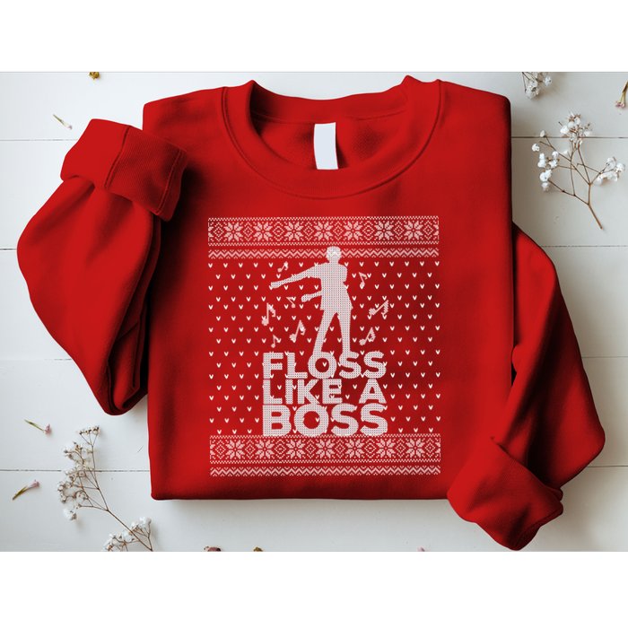 Floss Like A Boss Ugly Christmas Sweater Sweatshirt