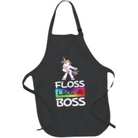 Floss Like a Boss Unicorn Rainbow Apron