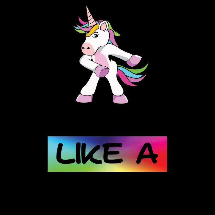 Floss Like a Boss Unicorn Rainbow 16oz Travel Tumbler