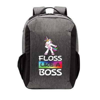 Floss Like a Boss Unicorn Rainbow Vector Backpack
