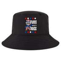 Floss Like A Boss USA 4th of July Cool Comfort Performance Bucket Hat