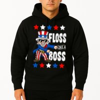 Floss Like A Boss USA 4th of July Hoodie