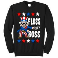 Floss Like A Boss USA 4th of July Sweatshirt