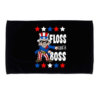 Floss Like A Boss USA 4th of July Microfiber Hand Towel