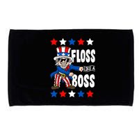 Floss Like A Boss USA 4th of July Microfiber Hand Towel