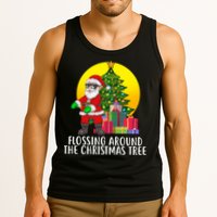 Flossing Around The Christmas Tree Tank Top