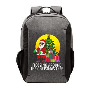 Flossing Around The Christmas Tree Vector Backpack