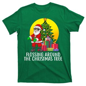 Flossing Around The Christmas Tree T-Shirt