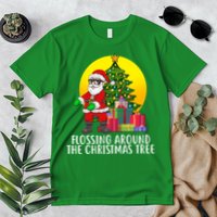 Flossing Around The Christmas Tree Premium T-Shirt