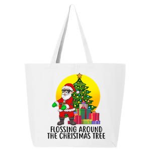 Flossing Around The Christmas Tree 25L Jumbo Tote