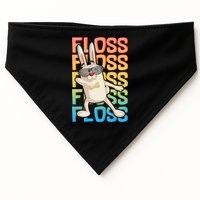 Flossing Easter Bunny USA-Made Doggie Bandana