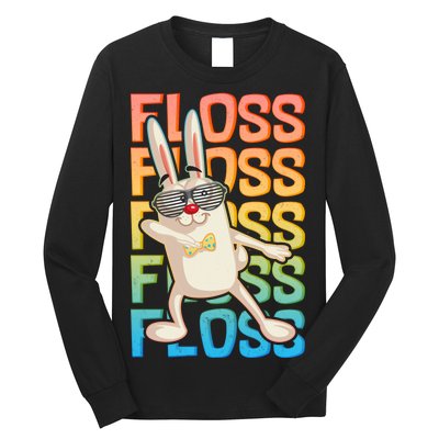 Flossing Easter Bunny Long Sleeve Shirt