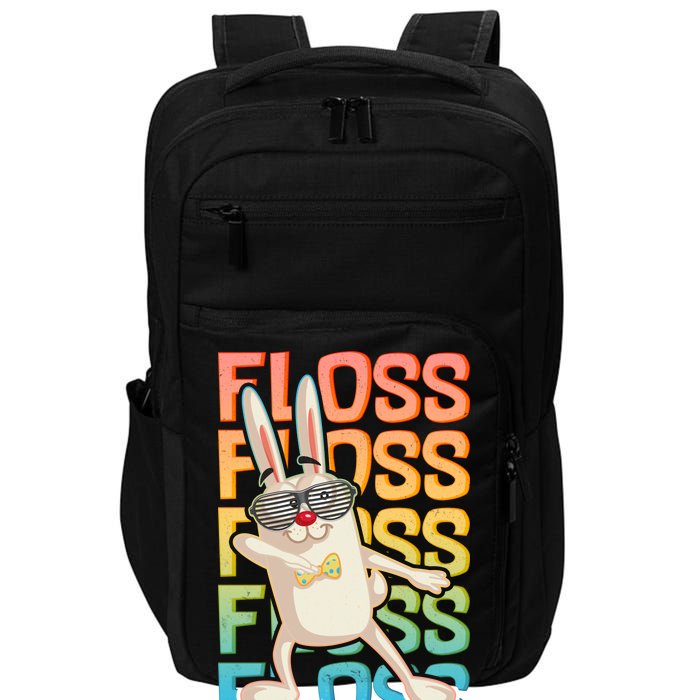 Flossing Easter Bunny Impact Tech Backpack