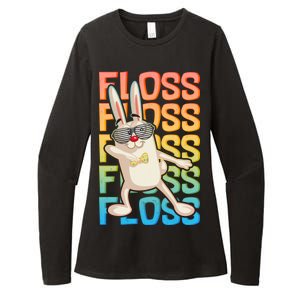 Flossing Easter Bunny Womens CVC Long Sleeve Shirt