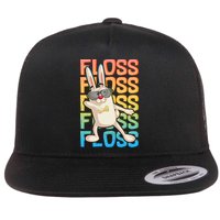 Flossing Easter Bunny Flatbill Hat