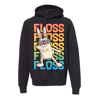 Flossing Easter Bunny Premium Hoodie