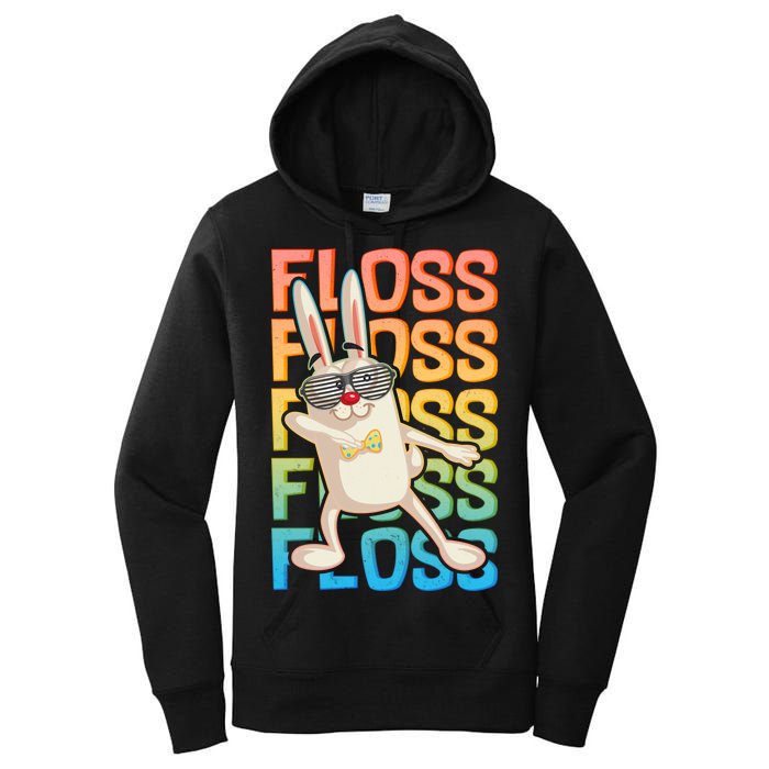 Flossing Easter Bunny Women's Pullover Hoodie