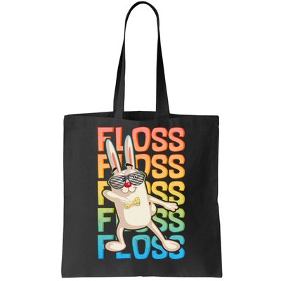 Flossing Easter Bunny Tote Bag