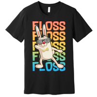 Flossing Easter Bunny Premium T-Shirt