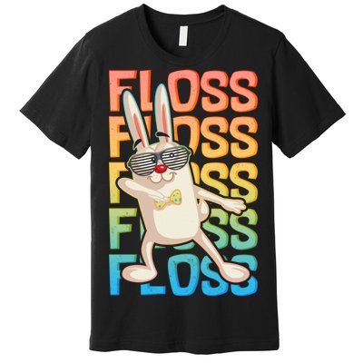 Flossing Easter Bunny Premium T-Shirt