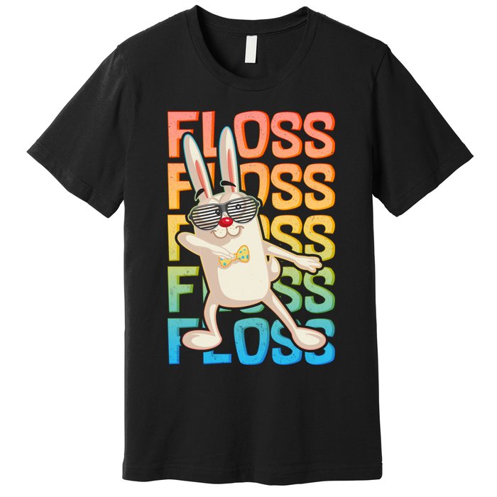 Flossing Easter Bunny Premium T-Shirt