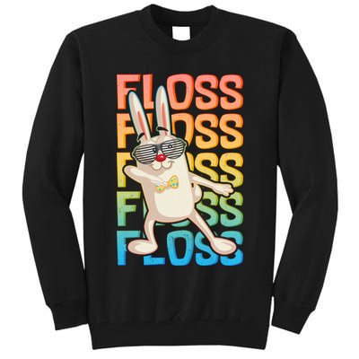 Flossing Easter Bunny Tall Sweatshirt