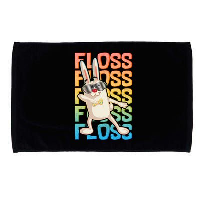 Flossing Easter Bunny Microfiber Hand Towel