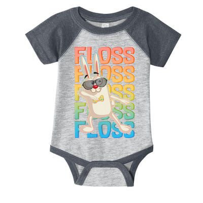 Flossing Easter Bunny Infant Baby Jersey Bodysuit